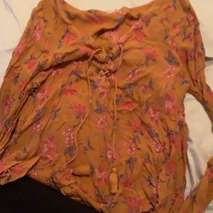 Hollister Floral Top